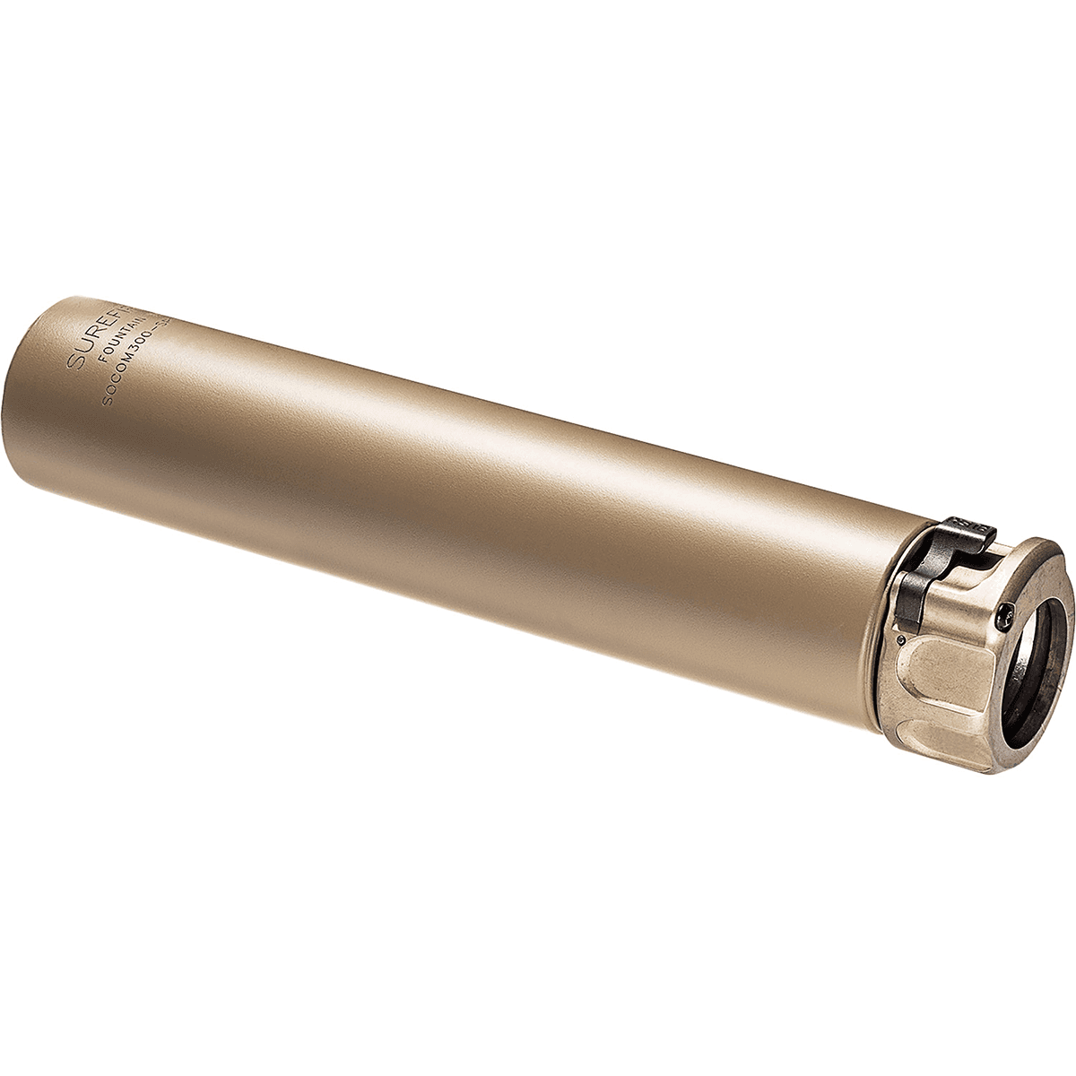 SureFire SOCOM300SPSDE SOCOM300-SPS 300 Blackout Suppressor 7.9" 1.5" Diameter Aluminum/Stainless Steel Flat Dark Earth SureFire SOCOM300SPSDE SOCOM300-SPS 300 Blackout Suppressor 7.9" 1.5" Diameter Aluminum/Stainless Steel Flat Dark Earth