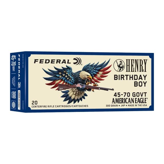 Federal 45-70 Gov 300gr Jacketed Soft Point 20 Per Box 4570HENRY Federal 45-70 Gov 300gr Jacketed Soft Point 20 Per Box 4570HENRY