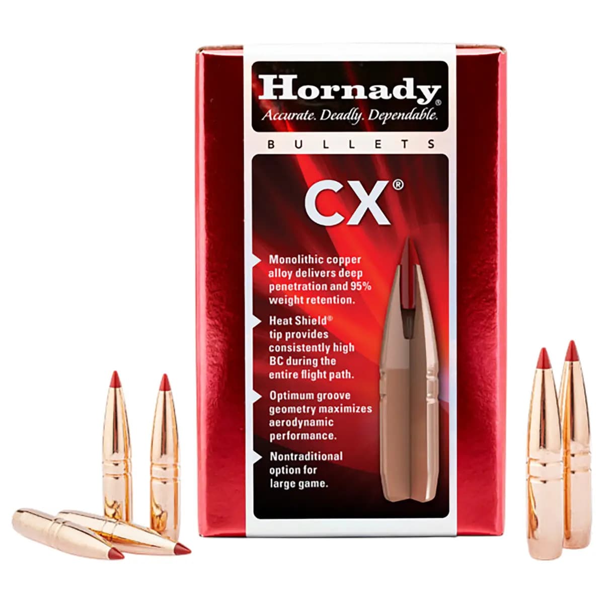Hornady CX 25Cal 65gr 50 Per Box 22765 Hornady CX 25Cal 65gr 50 Per Box 22765