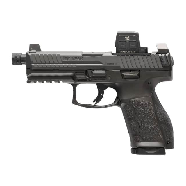 HK VP9A1 K Tactical w/Optic 9mm Luger 15+1 4.70" Black, Vortex CCW 81001367 HK VP9A1 K Tactical w/Optic 9mm Luger 15+1 4.70" Black, Vortex CCW 81001367