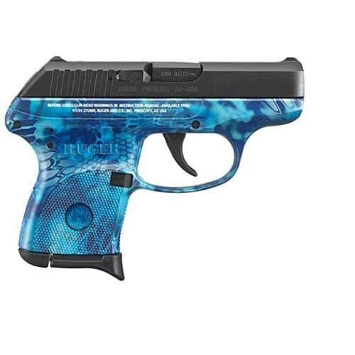 Ruger LCP .380 Pistol Blued Kryptek Pontus Camo 6Rd 3744-RUG Ruger LCP .380 Pistol Blued Kryptek Pontus Camo 6Rd 3744-RUG