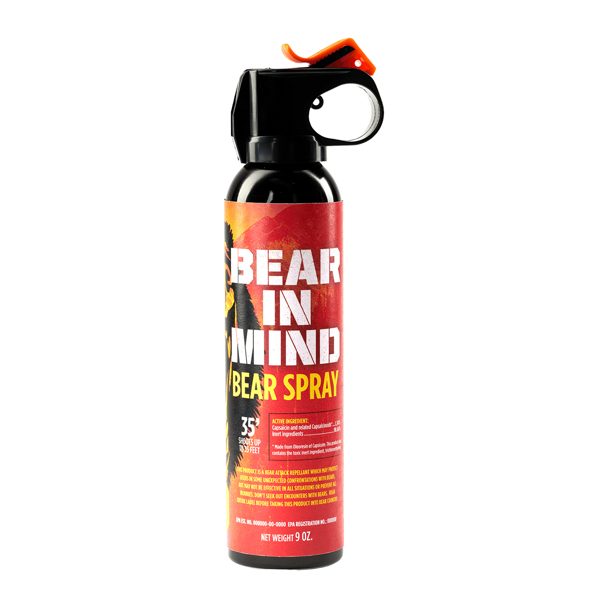 SKYLINE USA INC Bear Spray Red Pepper 7.90 oz Canister BSGG91000 SKYLINE USA INC Bear Spray Red Pepper 7.90 oz Canister BSGG91000
