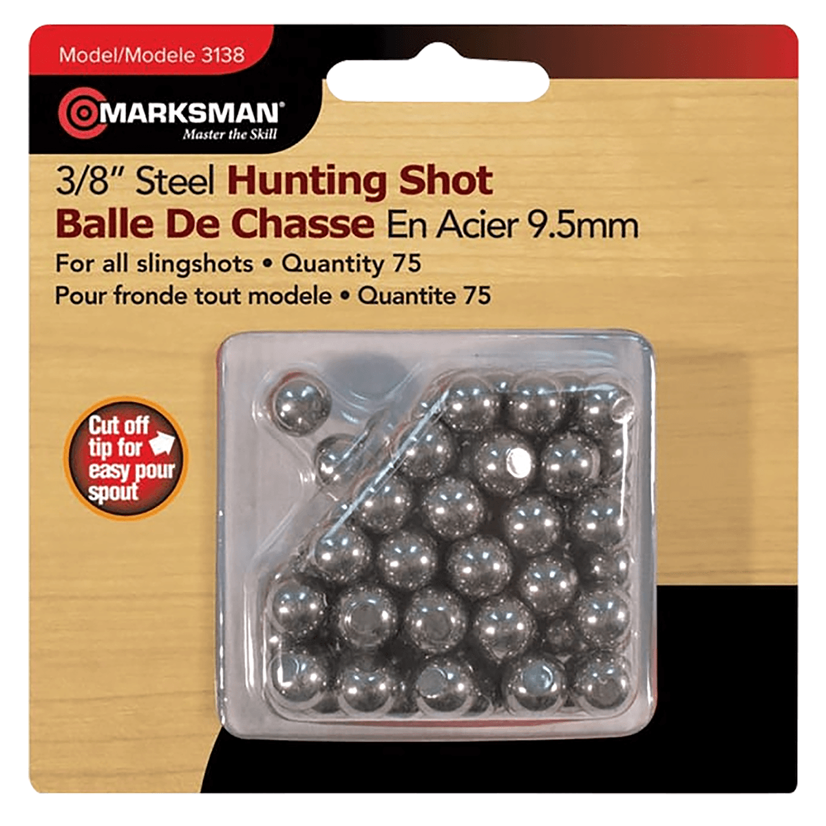 Marksman 3138 Marksman 3138 3/8" Steel 250 Per Box Marksman 3138 Marksman 3138 3/8" Steel 250 Per Box