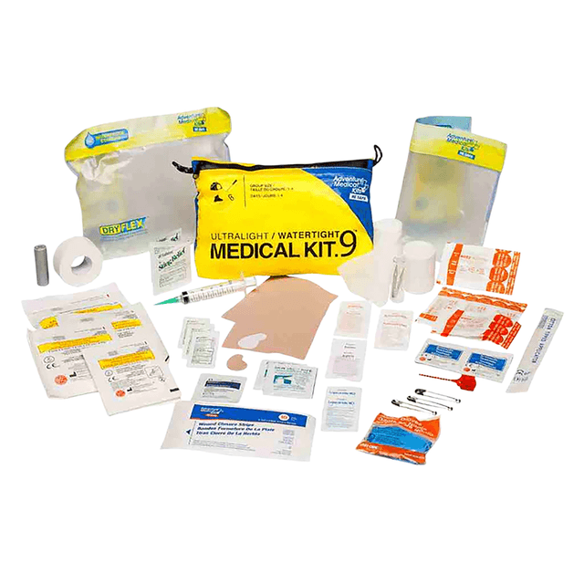 Adventure Medical Kits Ultralight/Watertight Medical Kit .9 First Aid Waterproof 1250390 Adventure Medical Kits Ultralight/Watertight Medical Kit .9 First Aid Waterproof 1250390