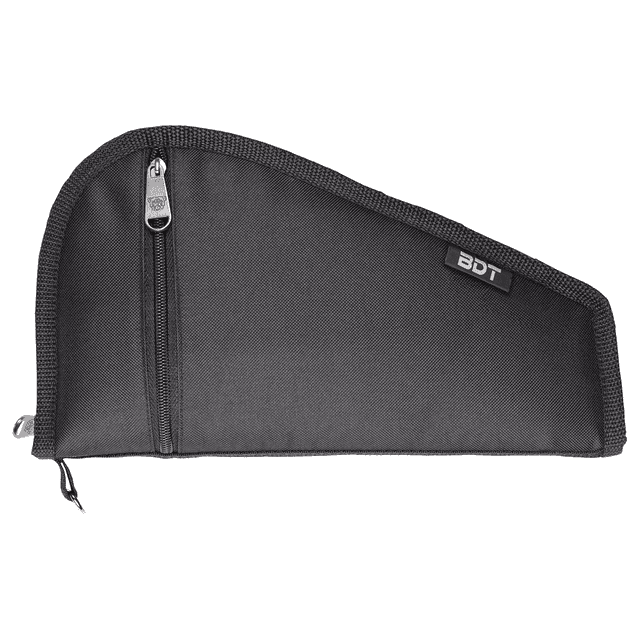 Bulldog BDT620B Deluxe Pistol Case With Pocket & Sleeve, Black Water-Resistant Outer Shell, Impact-Resistant Padding, Heat-Resistant Quilted Lining 12"L x 6"H Bulldog BDT620B Deluxe Pistol Case With Pocket & Sleeve, Black Water-Resistant Outer Shell, Impact-Resistant Padding, Heat-Resistant Quilted Lining 12"L x 6"H