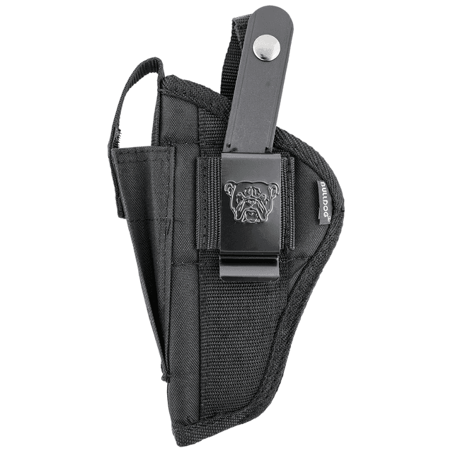 Bulldog FSN8 Extreme OWB Black Nylon Belt Loop/Clip Fits Glock 20/21 Fits 3.50-5" Barrel Ambidextrous Bulldog FSN8 Extreme OWB Black Nylon Belt Loop/Clip Fits Glock 20/21 Fits 3.50-5" Barrel Ambidextrous