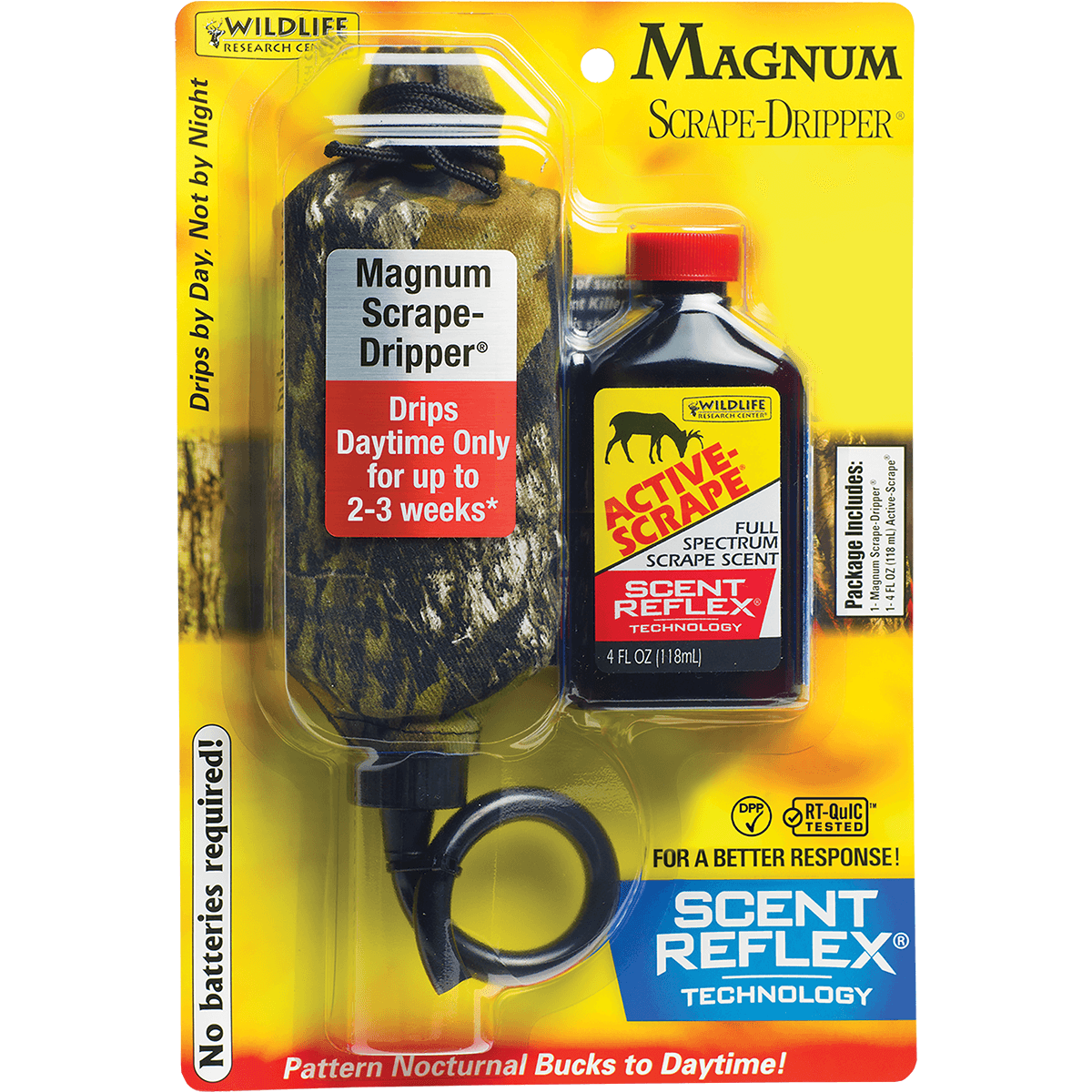 Wildlife Research 385 Magnum Scrape-Dripper w/Active Scrape Deer Attractant 4 oz Wildlife Research 385 Magnum Scrape-Dripper w/Active Scrape Deer Attractant 4 oz