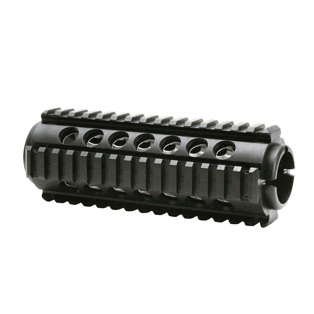 ProMag PM242 Quad Rail Handguard 2-Piece Polymer w/Aluminum Heat Shield Insert Black AR-15 Carbine ProMag PM242 Quad Rail Handguard 2-Piece Polymer w/Aluminum Heat Shield Insert Black AR-15 Carbine