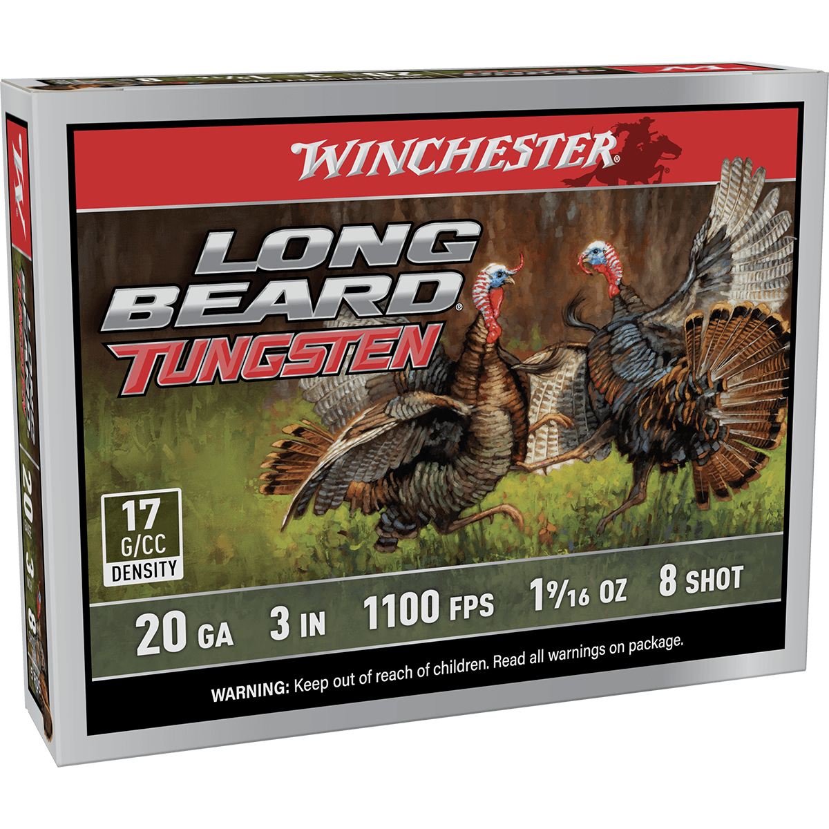 Winchester Ammo LBT2038 20 Gauge 3" 1 9/16oz 8 Shot 5 Per Box Winchester Ammo LBT2038 20 Gauge 3" 1 9/16oz 8 Shot 5 Per Box