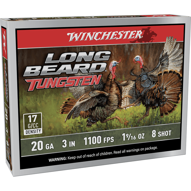 Winchester Ammo LBT2038 20 Gauge 3" 1 9/16oz 8 Shot 5 Per Box Winchester Ammo LBT2038 20 Gauge 3" 1 9/16oz 8 Shot 5 Per Box