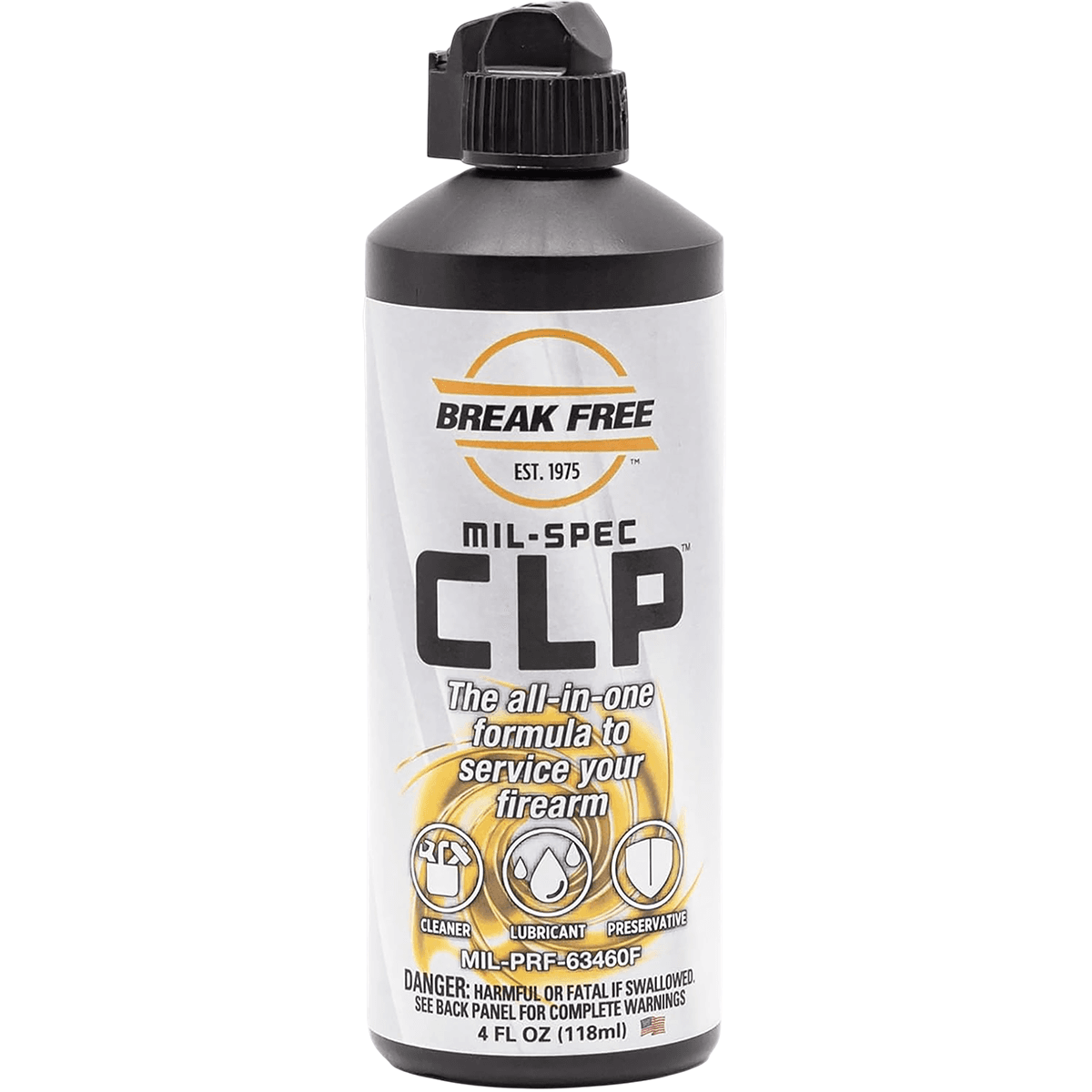 Break Free CLP410V2 CLP 4oz Squeeze Bottle 10 Pack Break Free CLP410V2 CLP 4oz Squeeze Bottle 10 Pack