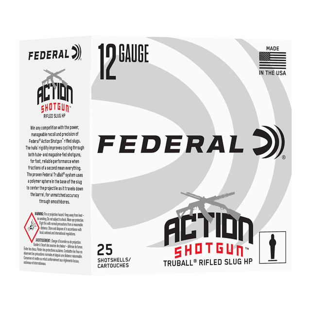 Federal AS12HLRS 12Gauge 2.75" 25 Per Box Federal AS12HLRS 12Gauge 2.75" 25 Per Box