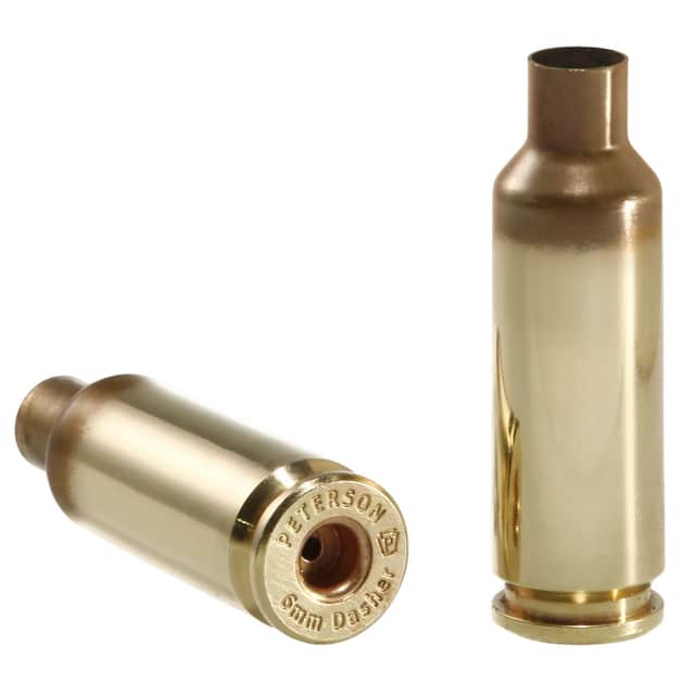 Peterson Cartridge 40052-R 6mm Dasher Rifle 50 Per Box Peterson Cartridge 40052-R 6mm Dasher Rifle 50 Per Box