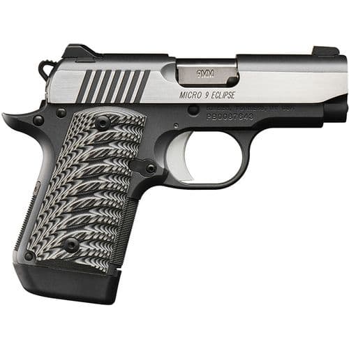 Kimber Micro 9 Eclipse Pistol - 9MM, 3.15 in Barrel, Polished Stainless Finish Kimber Micro 9 Eclipse Pistol - 9MM, 3.15 in Barrel, Polished Stainless Finish