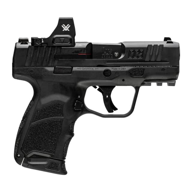 HK 81001354 CC9 w/Optic Micro Compact 9mm Luger 12+1 3.32" Black, Vortex CCW HK 81001354 CC9 w/Optic Micro Compact 9mm Luger 12+1 3.32" Black, Vortex CCW