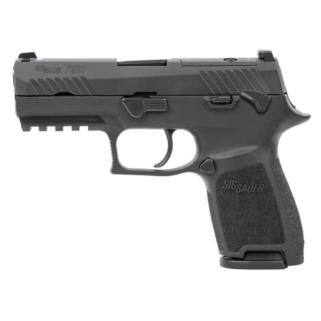 Sig Sauer 320C9BSSPMSMA P320 *MA Compliant Compact 9mm Luger 10+1 3.90" Black Sig Sauer 320C9BSSPMSMA P320 *MA Compliant Compact 9mm Luger 10+1 3.90" Black