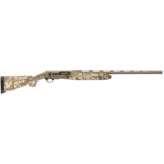 Browning 011440205 Silver Field 12 Gauge Semi-Auto 3.50" 4- 2.75" Shells 26" Flat Dark Earth/AURIC Camo Browning 011440205 Silver Field 12 Gauge Semi-Auto 3.50" 4- 2.75" Shells 26" Flat Dark Earth/AURIC Camo