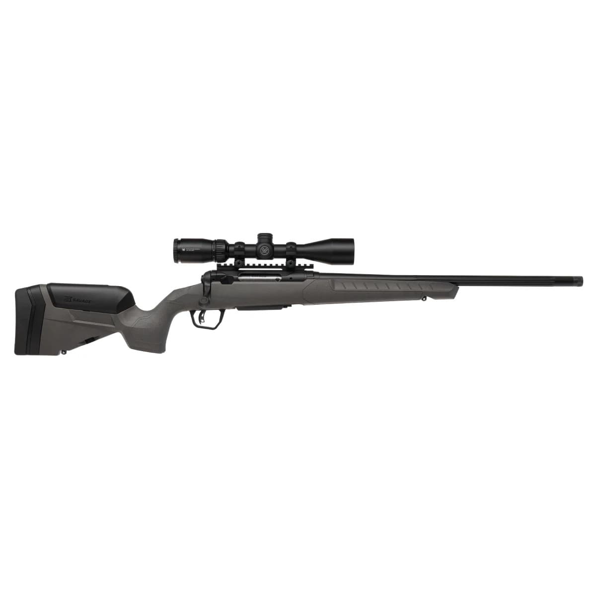 Savage Arms 32456 110 Trailblazer XP 6.5 Creedmoor 4+1 20" Fluted Barrel, Flat Dark Gray Savage Arms 32456 110 Trailblazer XP 6.5 Creedmoor 4+1 20" Fluted Barrel, Flat Dark Gray