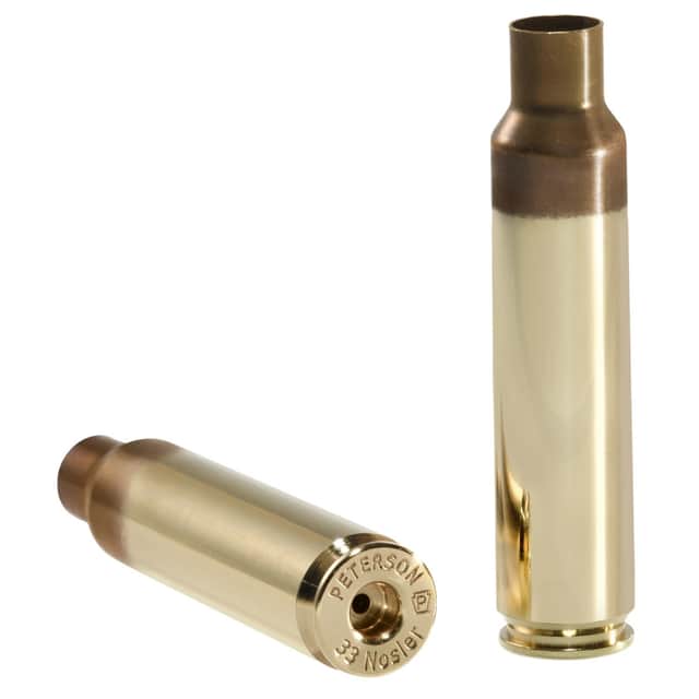 Peterson Cartridge 40032-R 33 Nosler Rifle 50 Per Box Peterson Cartridge 40032-R 33 Nosler Rifle 50 Per Box
