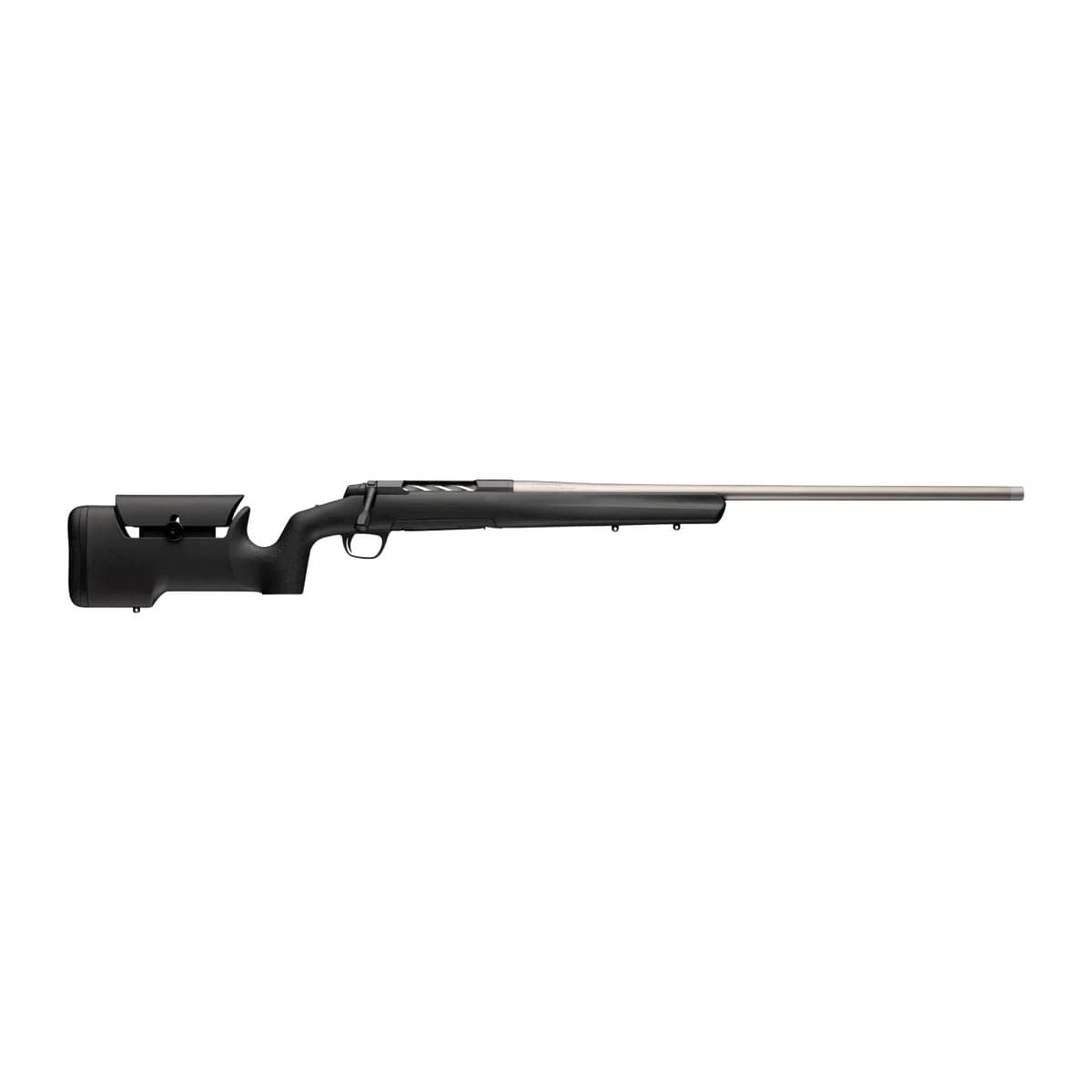 Browning 036120294 X-Bolt 2 Special Max LR Full Size 6.5 PRC 3+1 24" Matte Stainless/Black Heavy Sporter Browning 036120294 X-Bolt 2 Special Max LR Full Size 6.5 PRC 3+1 24" Matte Stainless/Black Heavy Sporter