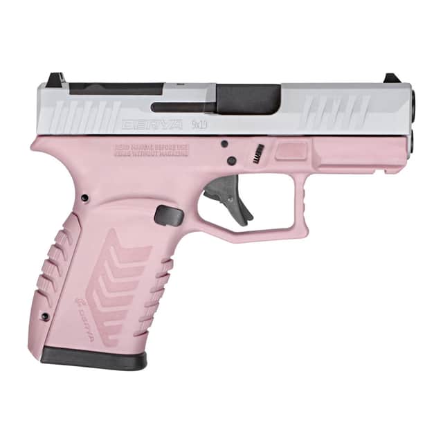 Derya Firearms DY9Z.PINKS.TR DY9Z Sports South Exclusive Micro Compact 9mm Luger 15+1 3.50" Silver Alloy/Pink, Optic Ready Derya Firearms DY9Z.PINKS.TR DY9Z Sports South Exclusive Micro Compact 9mm Luger 15+1 3.50" Silver Alloy/Pink, Optic Ready