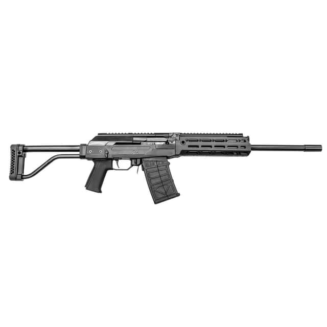 JTS Shotgun M12AK 12 Gauge Semi-Auto 3" 5rd 18.70" Picatinny Rail Receiver, Skeletonized Black JTS Shotgun M12AK 12 Gauge Semi-Auto 3" 5rd 18.70" Picatinny Rail Receiver, Skeletonized Black