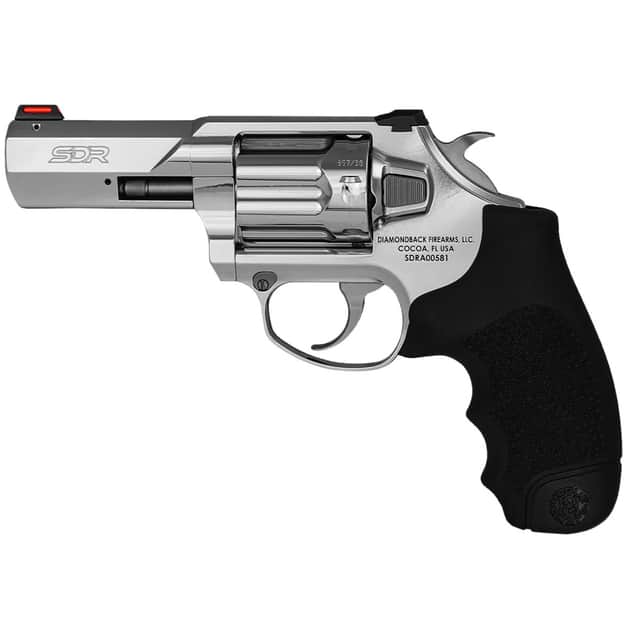 Diamondback DB0700S703 SDR 357 Mag/38 Special +P 6 Shot 3" Polished Stainless Diamondback DB0700S703 SDR 357 Mag/38 Special +P 6 Shot 3" Polished Stainless