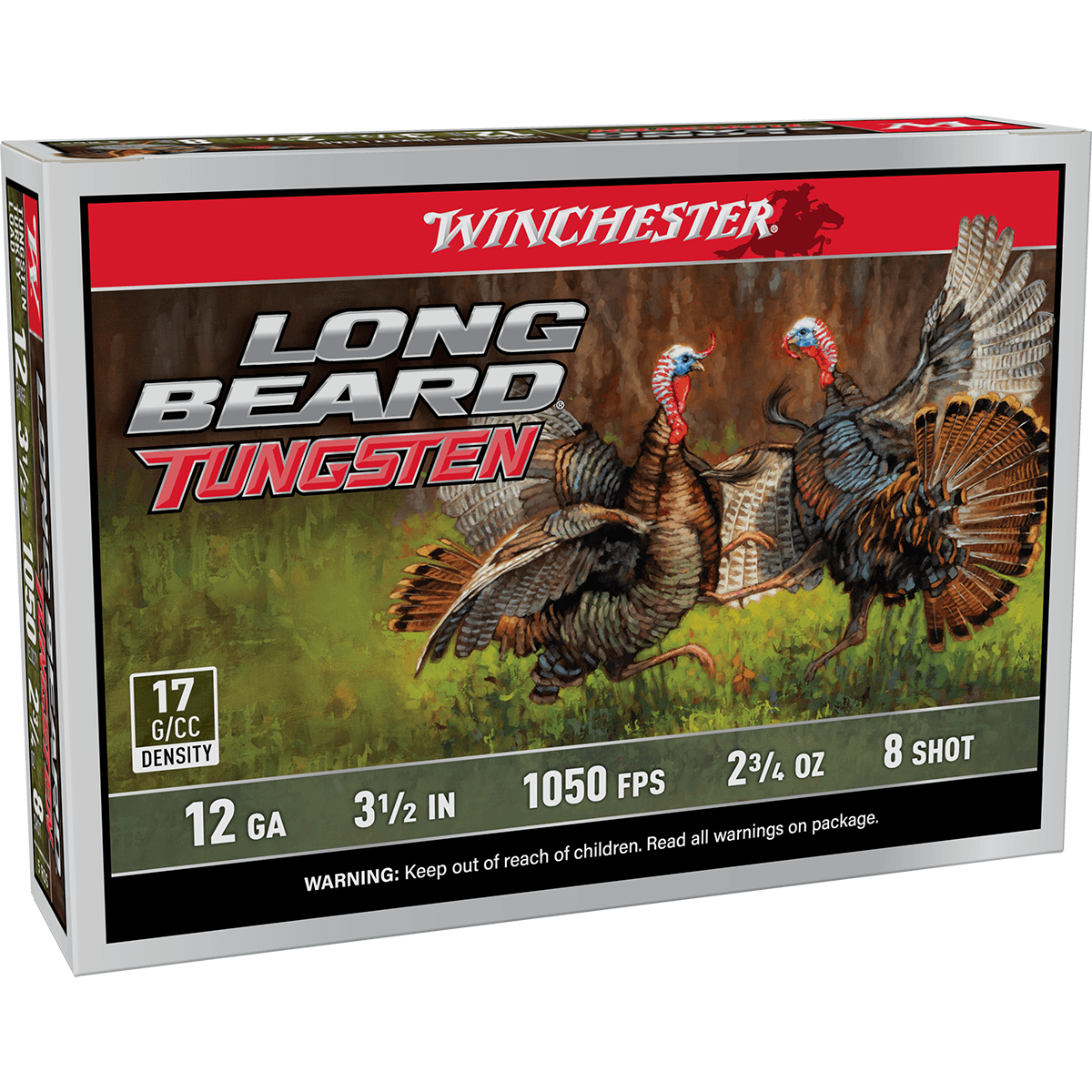 Winchester Ammo LBT12L8 12Gauge 3.50" 2 3/4oz 8Shot 5 Per Box Winchester Ammo LBT12L8 12Gauge 3.50" 2 3/4oz 8Shot 5 Per Box