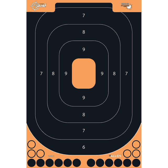 Allen 15501 EZ Aim Splash Adhesive Target Black/Orange Hanging 5 Pack Allen 15501 EZ Aim Splash Adhesive Target Black/Orange Hanging 5 Pack