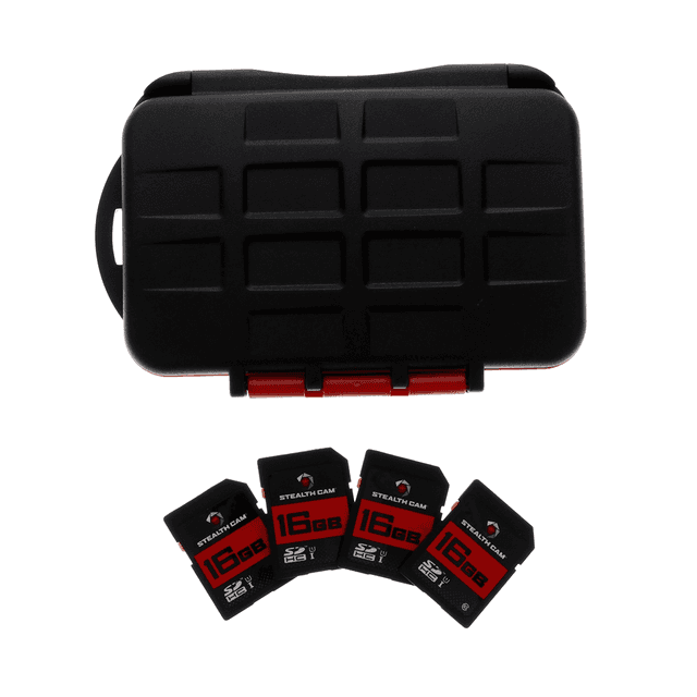 Stealth Cam STC-16GB4PK 16GB SD Card 4 Pack Stealth Cam STC-16GB4PK 16GB SD Card 4 Pack