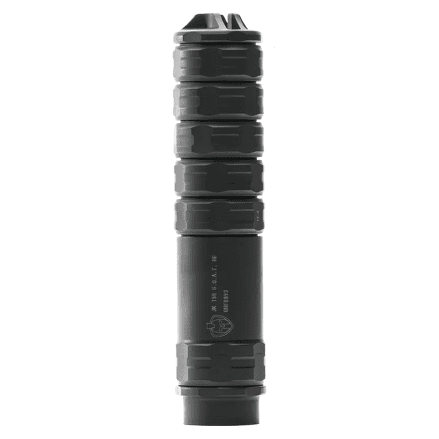 Jk Armament JK-155GOAT-HF-36 36K G.O.A.T HF 1.55" Armor Black Stainless Steel/Titanium Suppressor Jk Armament JK-155GOAT-HF-36 36K G.O.A.T HF 1.55" Armor Black Stainless Steel/Titanium Suppressor