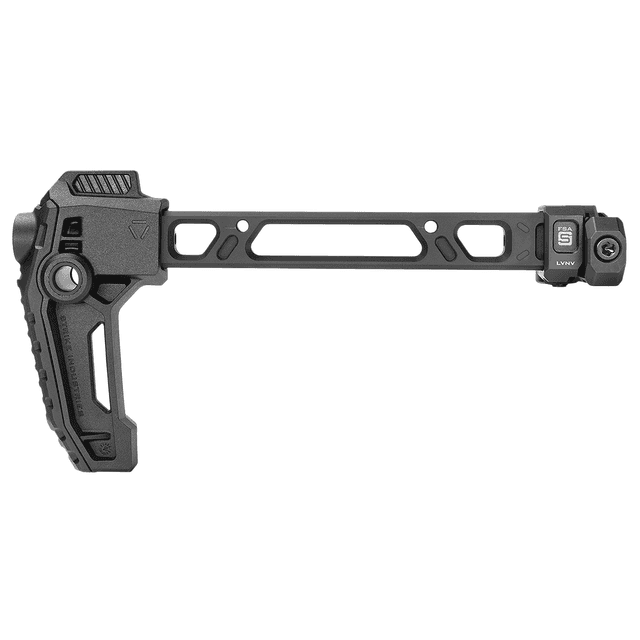 Strike Industries FSASSTOCK FSA Single Folder Black Steel Picatinny Rail Mount Strike Industries FSASSTOCK FSA Single Folder Black Steel Picatinny Rail Mount