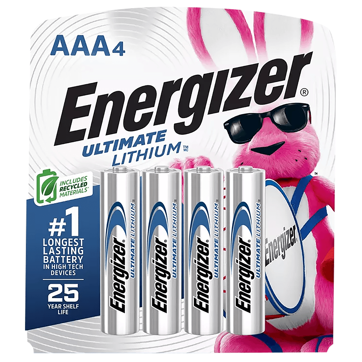 Energizer L92SBP4H3 AAA Ultimate Lithium Silver 1.5V Lithium, Qty (4) Single Pack Energizer L92SBP4H3 AAA Ultimate Lithium Silver 1.5V Lithium, Qty (4) Single Pack