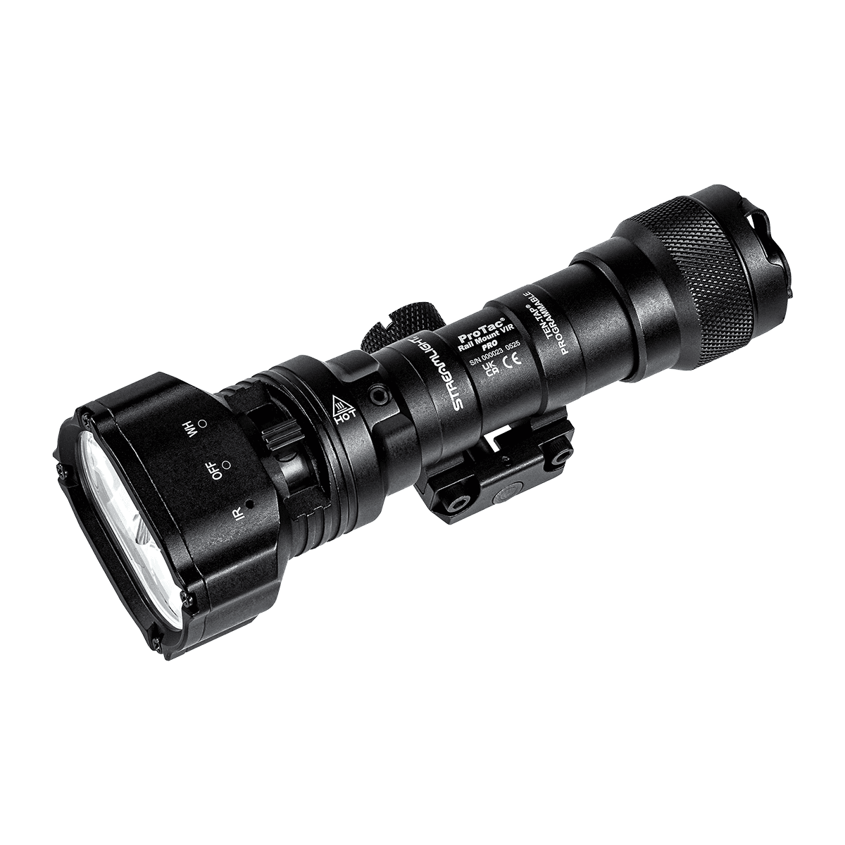 Streamlight 88139 ProTac Rail Mount VIR Pro USB Black 120/540/1100 Lumens 600mW/2300mW Streamlight 88139 ProTac Rail Mount VIR Pro USB Black 120/540/1100 Lumens 600mW/2300mW