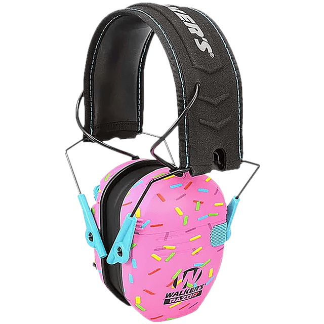 Walker's GWPFKDMSPRNKPK Passive 23dB Over the Head Pink Sprinkles Youth Walker's GWPFKDMSPRNKPK Passive 23dB Over the Head Pink Sprinkles Youth