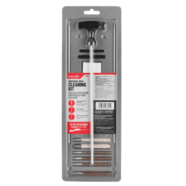 Allen 70730 Universal Cleaning Kit 22-30 Cal Rifle Allen 70730 Universal Cleaning Kit 22-30 Cal Rifle