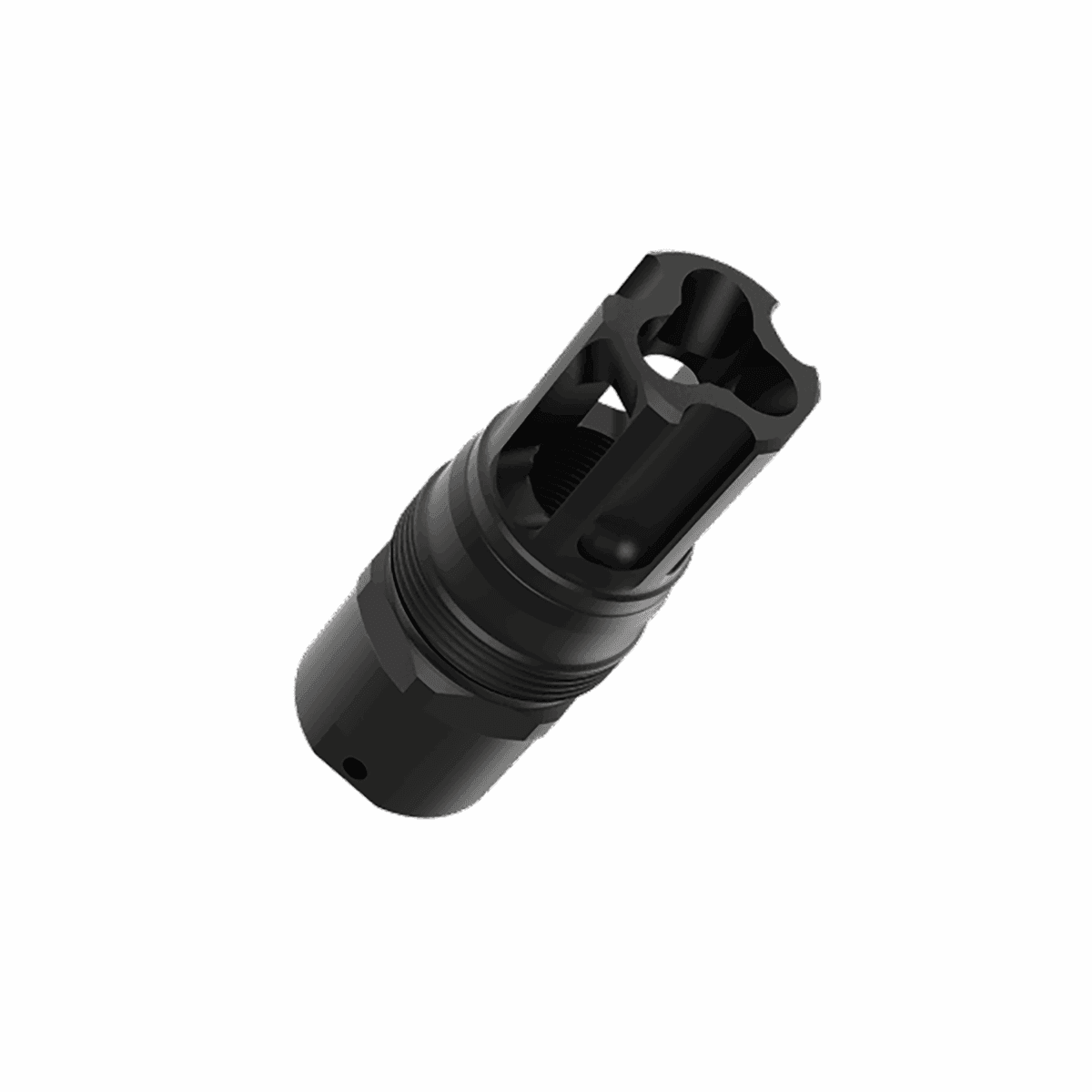 Liberty Precision Machine LPM-2005 Eclipse Pin & Weld Flash Hider Black Stainless Steel 1/2"x28 Threads 2.25" Liberty Precision Machine LPM-2005 Eclipse Pin & Weld Flash Hider Black Stainless Steel 1/2"x28 Threads 2.25"