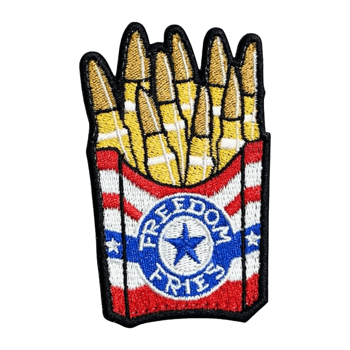 Walker's PATFF Moral Patches Red/White/Blue/Brass Velcro Freedom Fries Walker's PATFF Moral Patches Red/White/Blue/Brass Velcro Freedom Fries