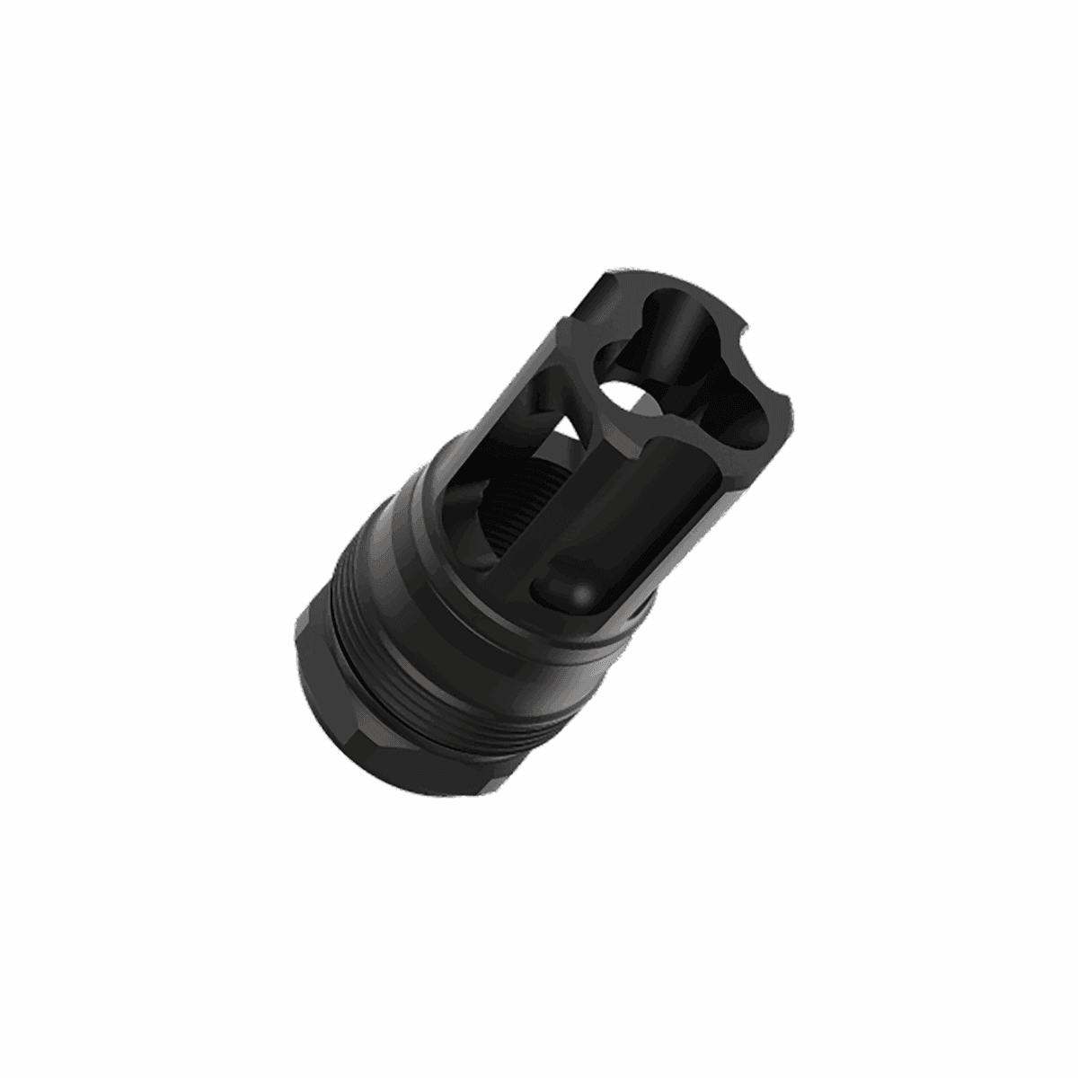 Liberty Precision Machine LPM-2001 Eclipse Flash Hider Black Stainless Steel 1/2"x28 Threads 1.70" Liberty Precision Machine LPM-2001 Eclipse Flash Hider Black Stainless Steel 1/2"x28 Threads 1.70"