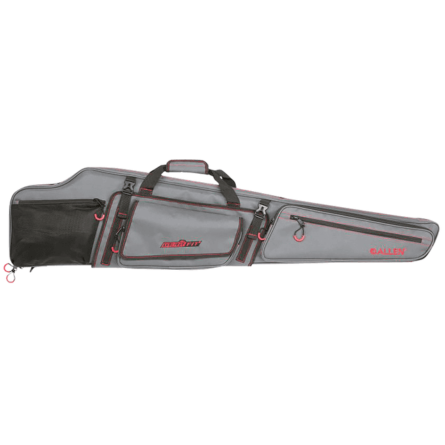 Allen 94948 Gear-Fit Dakota 48" Rifle Case Gray w/Red Accents, Padding & Organizer Pocket for Scoped Rifle Allen 94948 Gear-Fit Dakota 48" Rifle Case Gray w/Red Accents, Padding & Organizer Pocket for Scoped Rifle