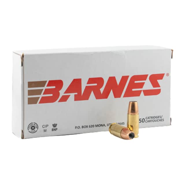 Barnes Bullets 32528 9mm Luger 115gr Semi Jacketed Hollow Point 20 Per Box Barnes Bullets 32528 9mm Luger 115gr Semi Jacketed Hollow Point 20 Per Box