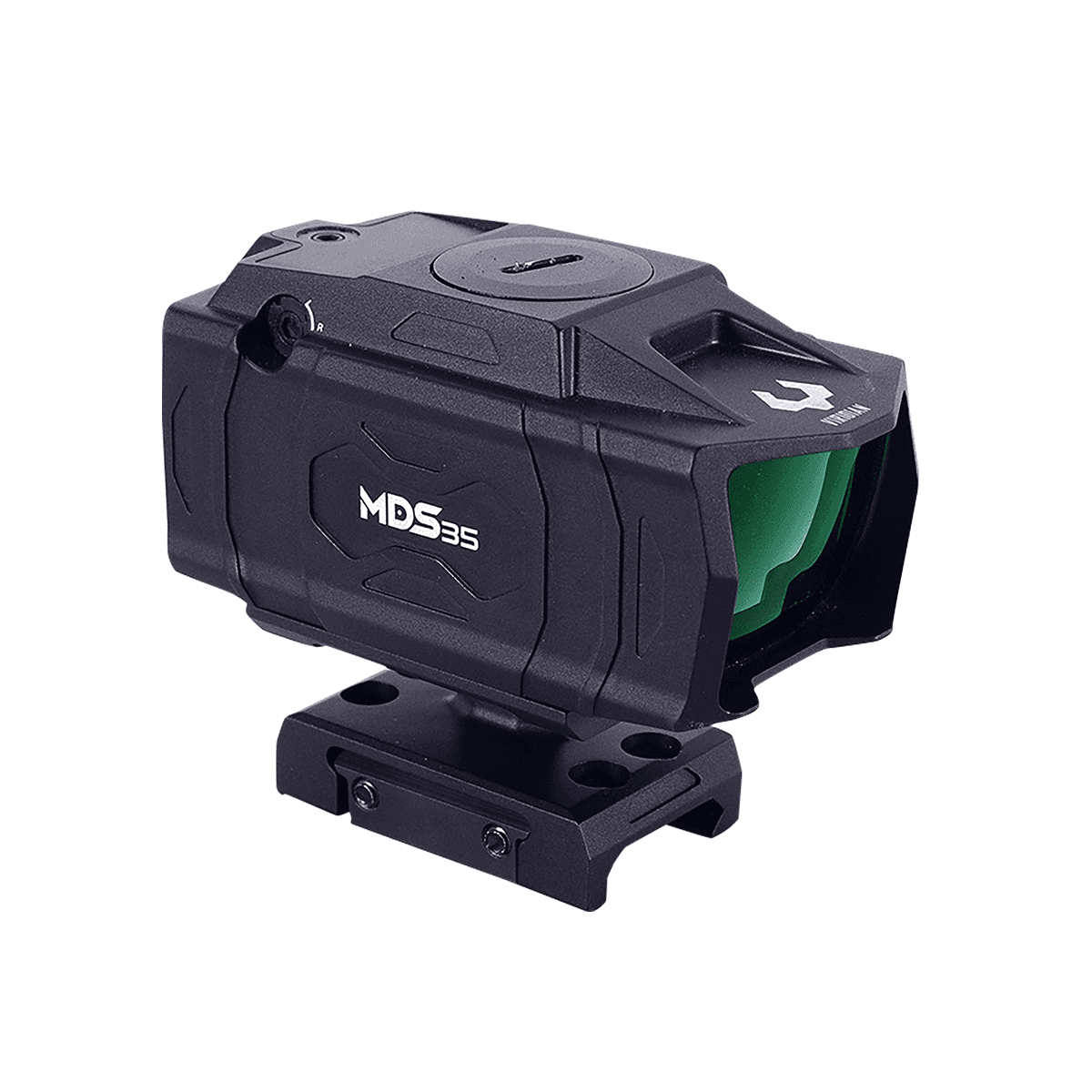 Viridian 981-0128 MDS35 Black Anodized 1 x 36 mm 3 MOA Green Dot Viridian 981-0128 MDS35 Black Anodized 1 x 36 mm 3 MOA Green Dot