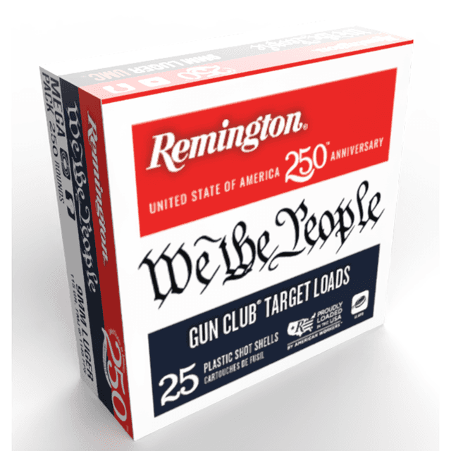 Remington Ammunition 21386 12 Gauge 2.75" 1 1/8oz 25 Per Box Remington Ammunition 21386 12 Gauge 2.75" 1 1/8oz 25 Per Box