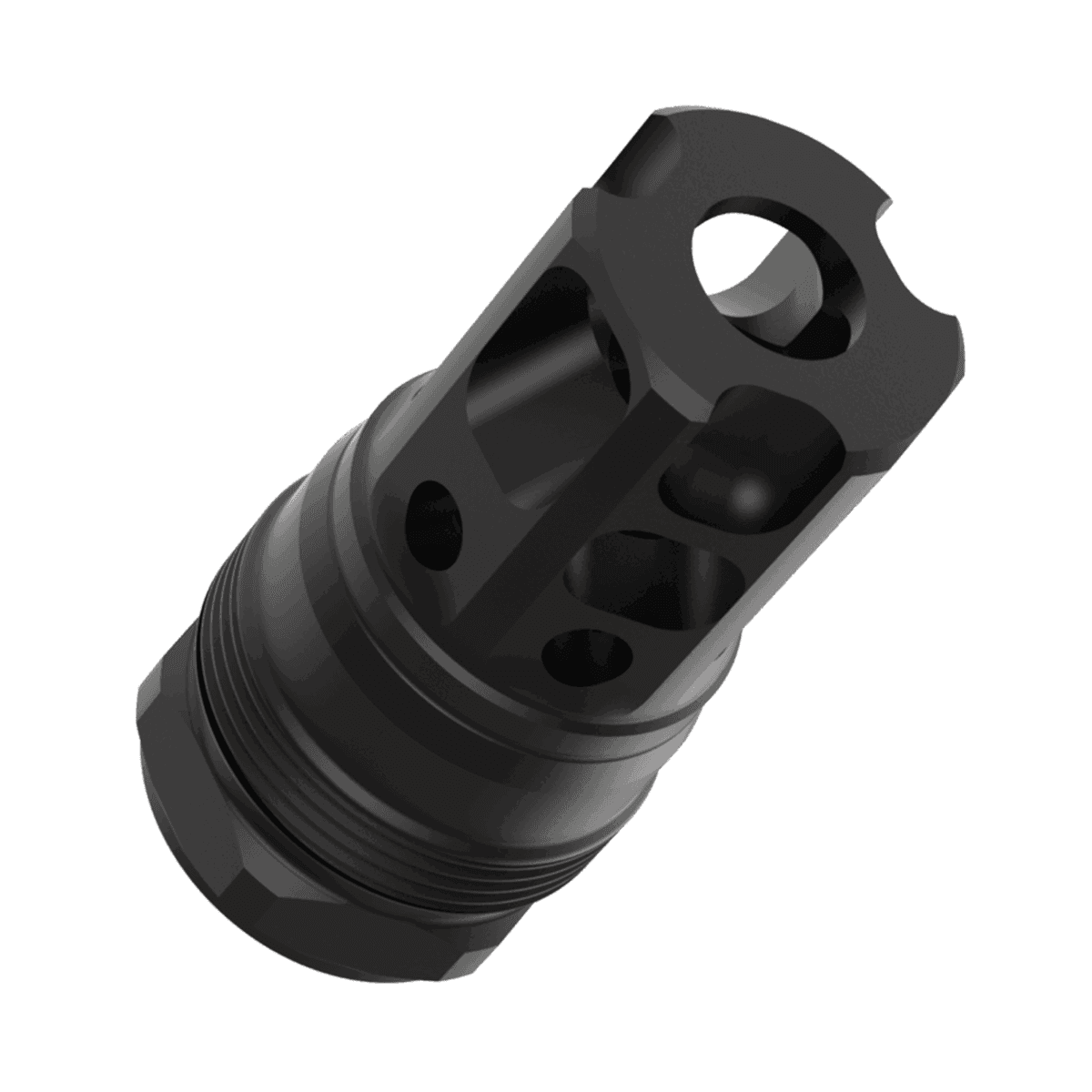 Liberty Precision Machine LPM-2010 Liberty Bell Muzzle Brake Black Stainless Steel 5/8"x24 Threads 1.70" Liberty Precision Machine LPM-2010 Liberty Bell Muzzle Brake Black Stainless Steel 5/8"x24 Threads 1.70"