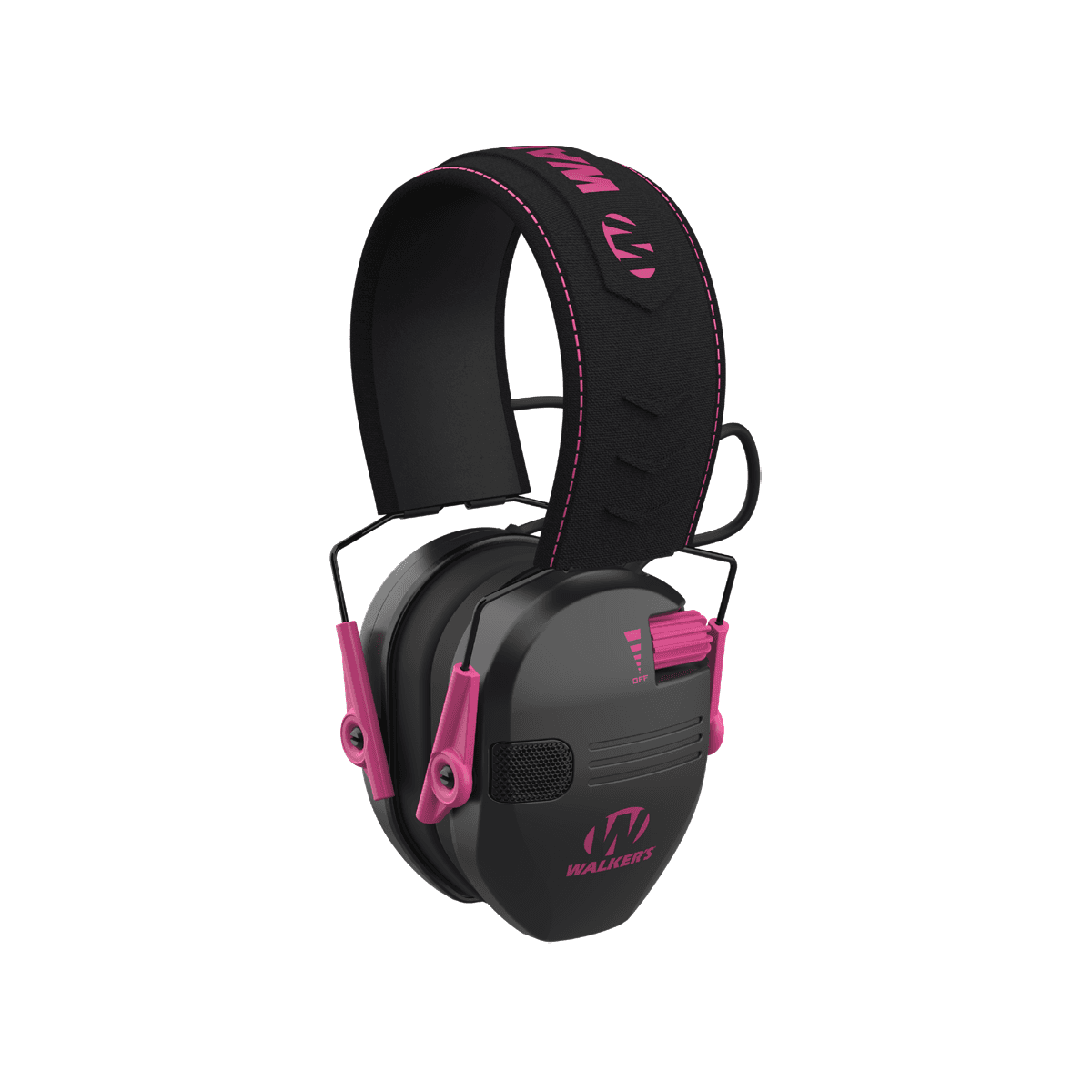 Walker's GWPCRSEMPK Razor Compact Electronic Muff 23 dB Over the Head Pink Youth/Women Walker's GWPCRSEMPK Razor Compact Electronic Muff 23 dB Over the Head Pink Youth/Women