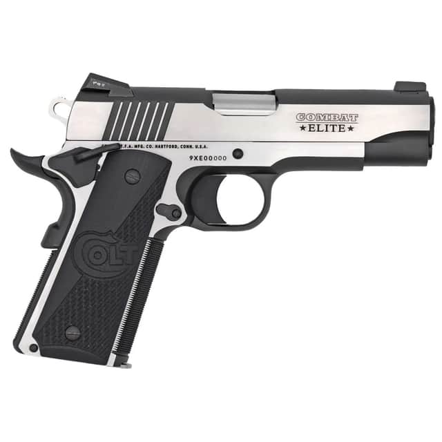Colt Mfg O4082CE Combat Elite Commander 9mm Luger 8+1 4.25" Stainless Steel/Two Tone Colt Mfg O4082CE Combat Elite Commander 9mm Luger 8+1 4.25" Stainless Steel/Two Tone