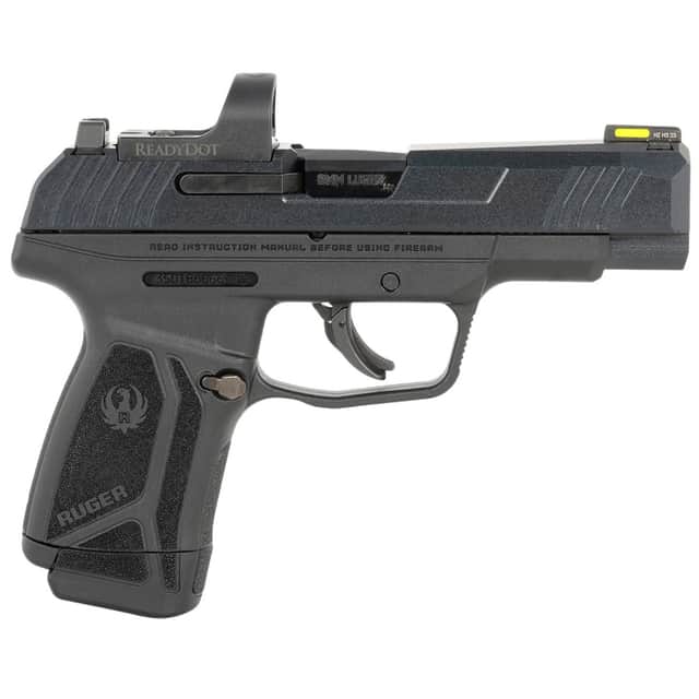 Ruger 3521 Max-9 Long RD 9mm Luger 12+1 4" Black Alloy Steel Optic Ready/Serrated Slide, Black Polymer Frame Ruger 3521 Max-9 Long RD 9mm Luger 12+1 4" Black Alloy Steel Optic Ready/Serrated Slide, Black Polymer Frame