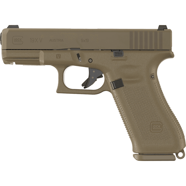 Glock UV1950703X G19X V 9mm Luger 17+1 4.02"Coyote Pistol Glock UV1950703X G19X V 9mm Luger 17+1 4.02"Coyote Pistol