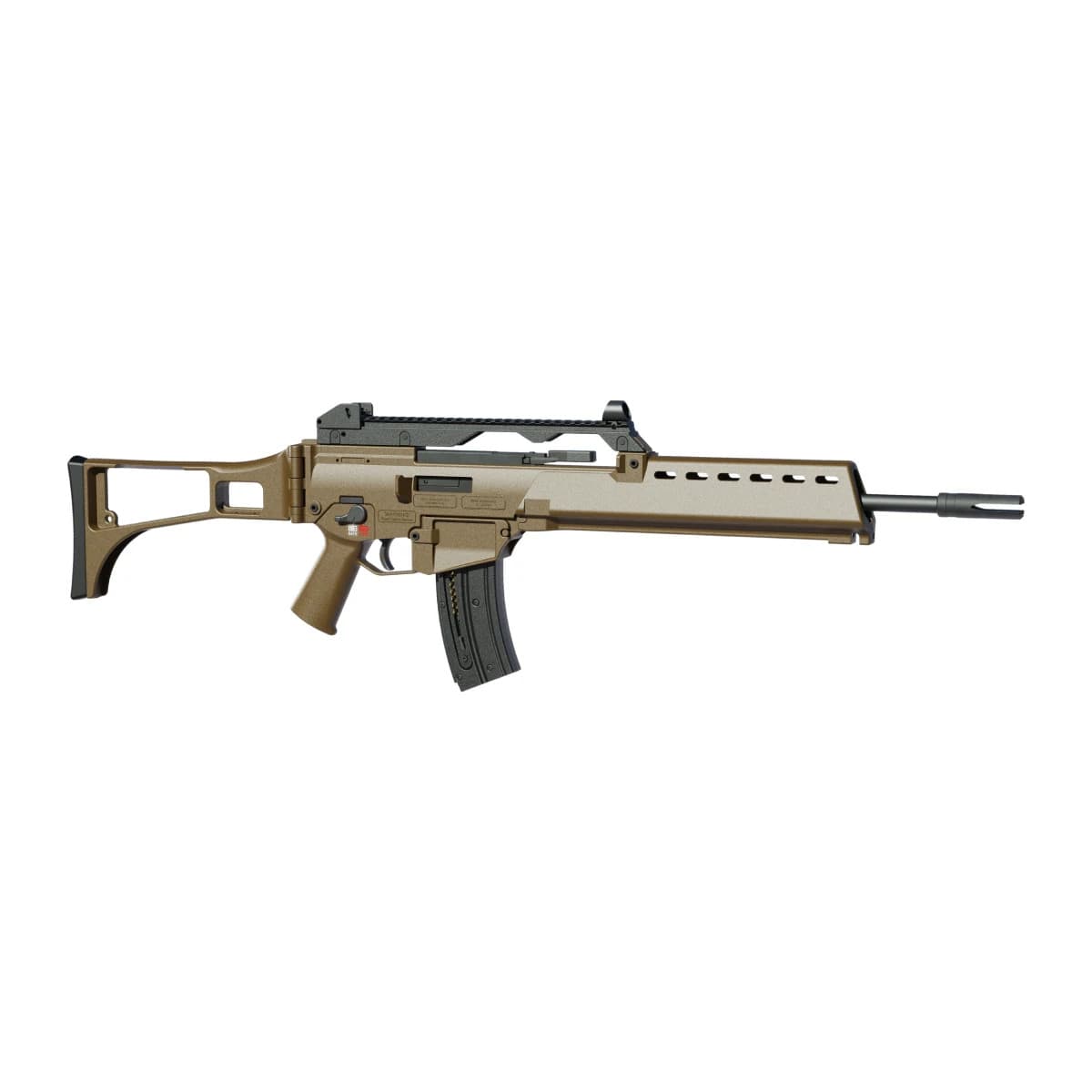 HK 81001321 G36 22 LR 20+1 18.13" Black Barrel w/Flash Suppressor, Flat Dark Earth HK 81001321 G36 22 LR 20+1 18.13" Black Barrel w/Flash Suppressor, Flat Dark Earth
