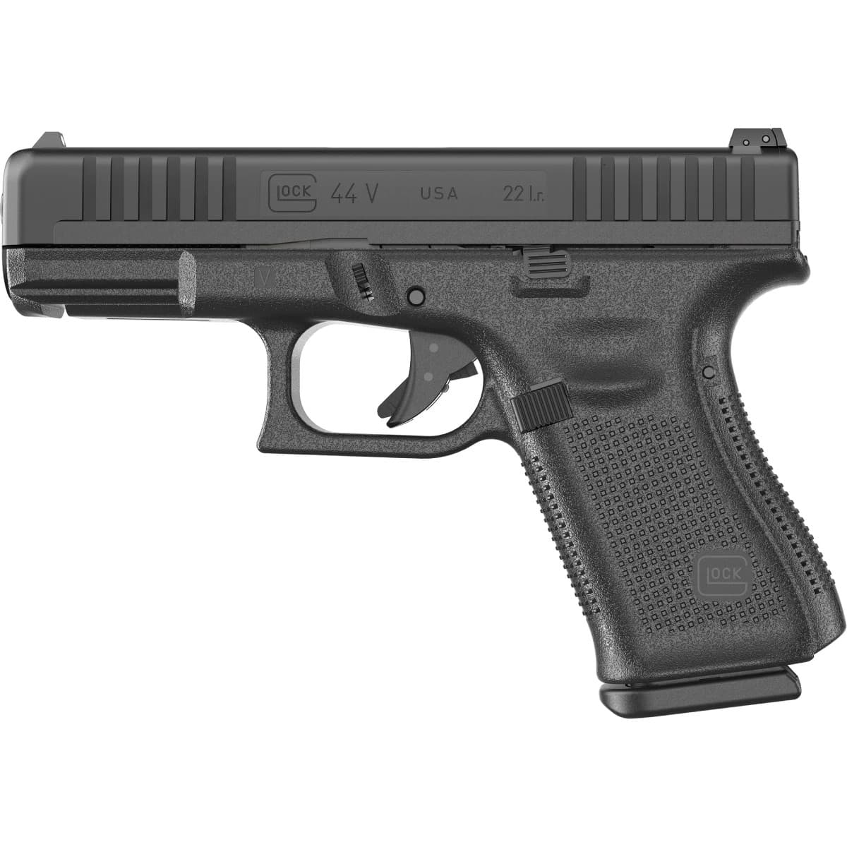 Glock UV4450101 G44 V Compact 22 LR 10+1 4.02" Matte Black Glock UV4450101 G44 V Compact 22 LR 10+1 4.02" Matte Black